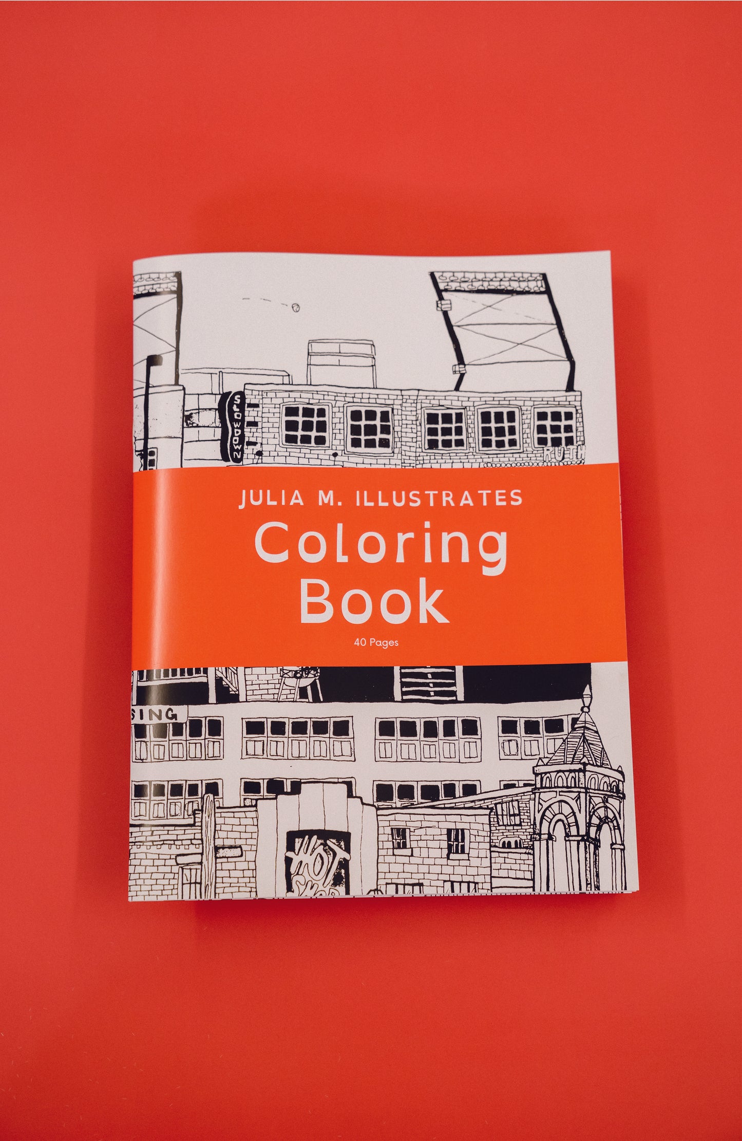 Julia M Illustrates Coloring Book