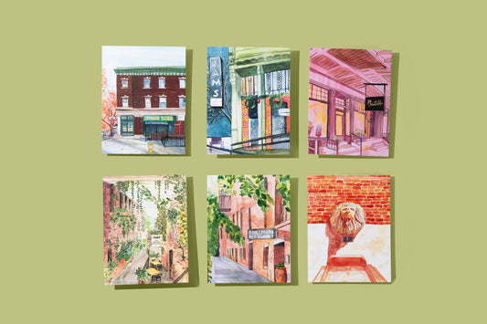 Old Market Postcard Set