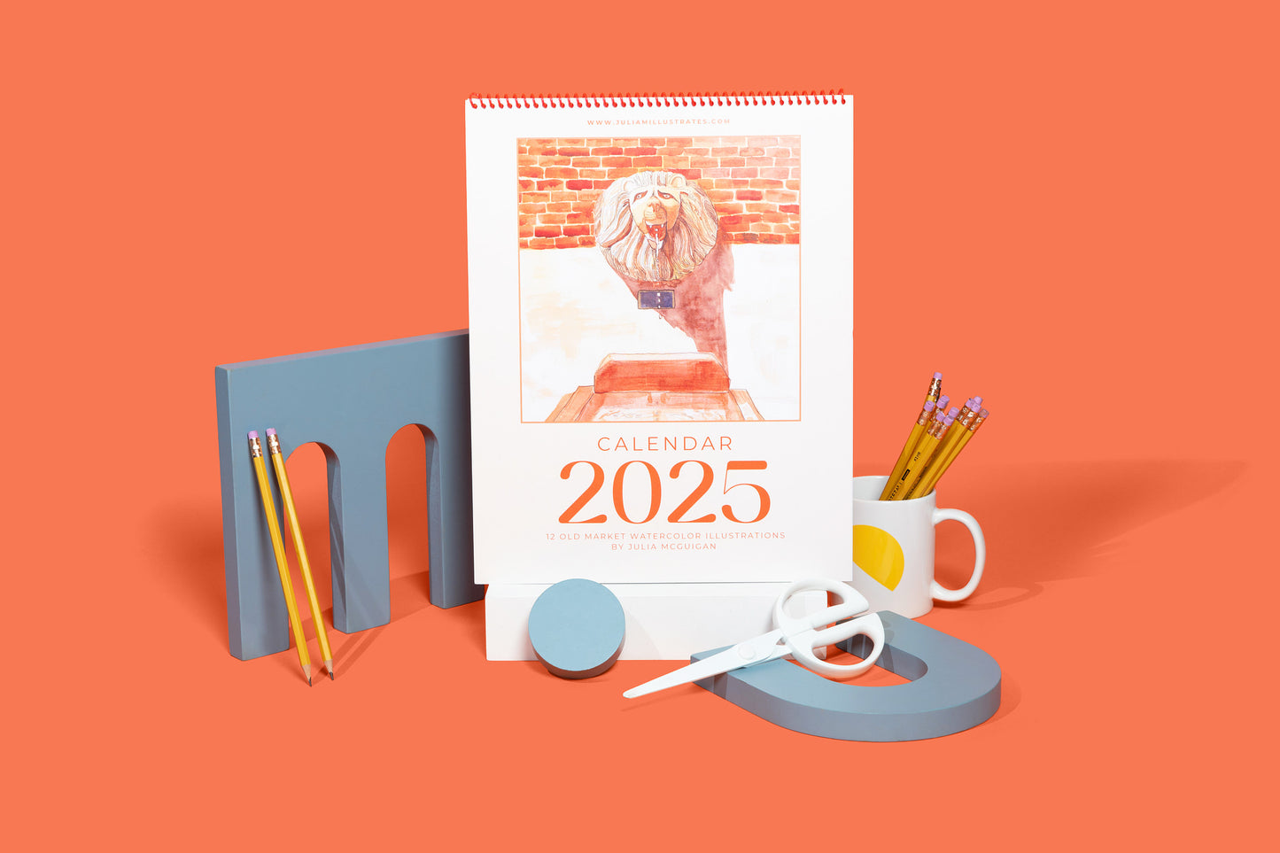 Julia's 2025 Wall Calendar