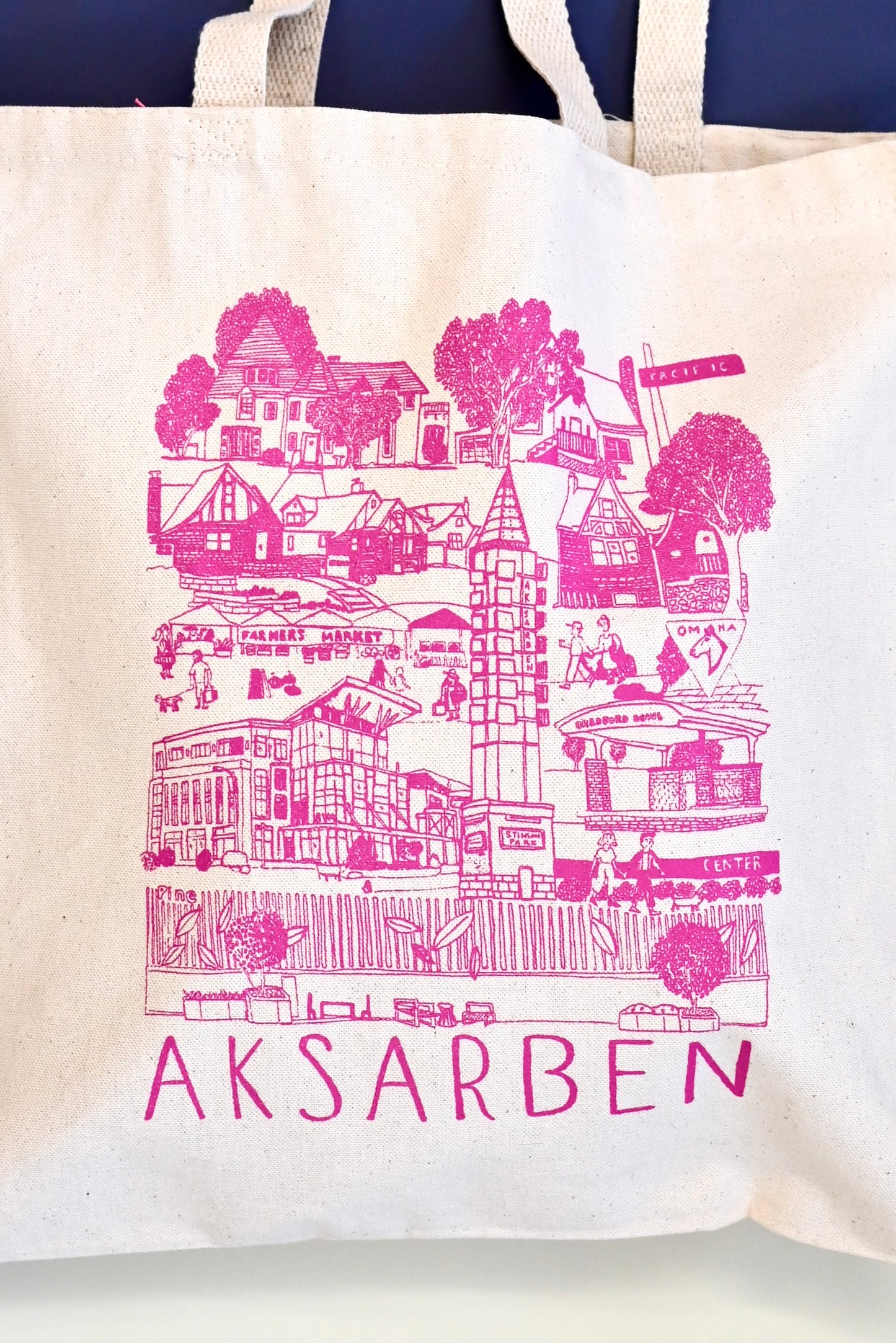 Aksarben Tote Bag