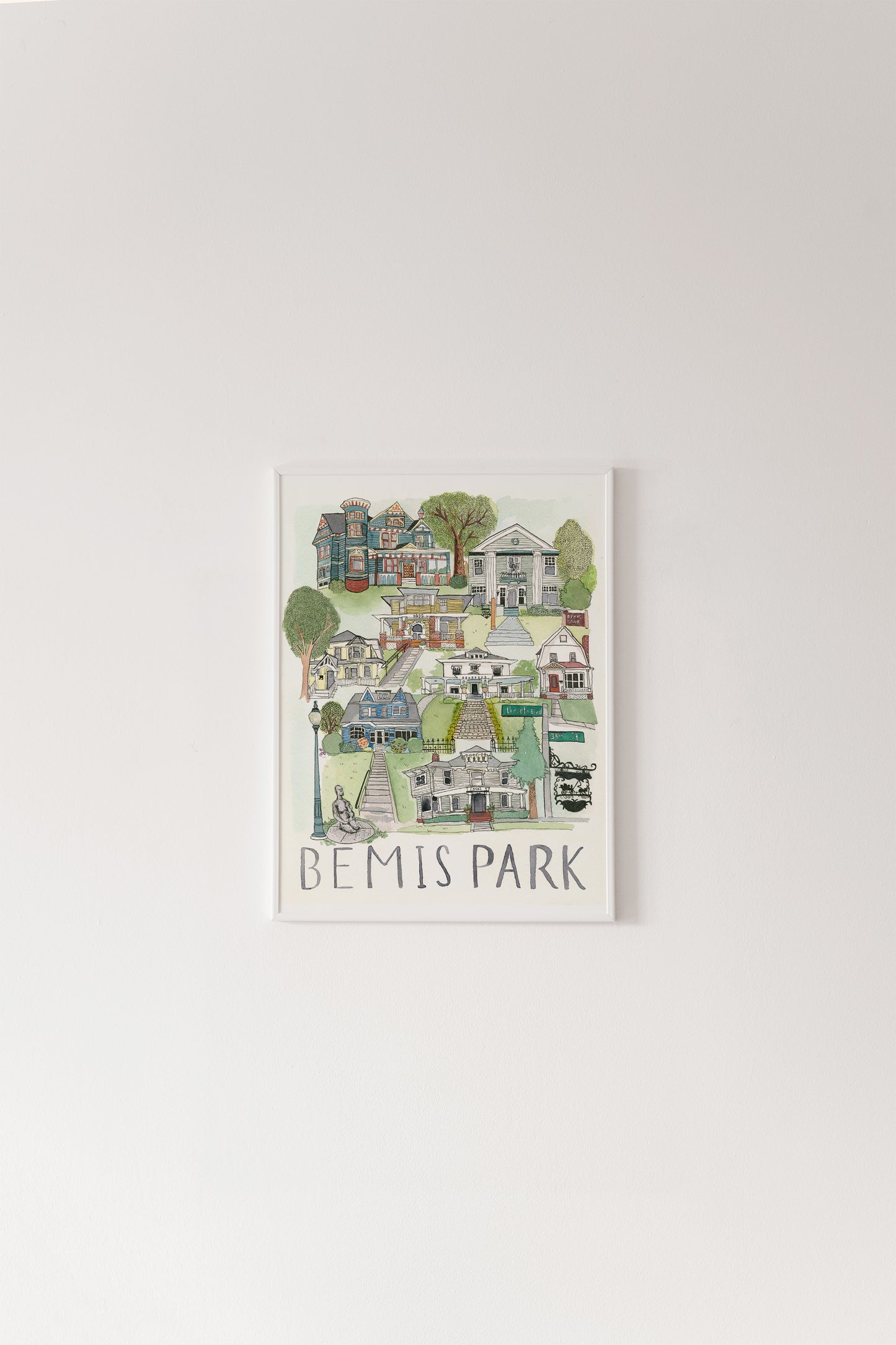 Bemis Park Print