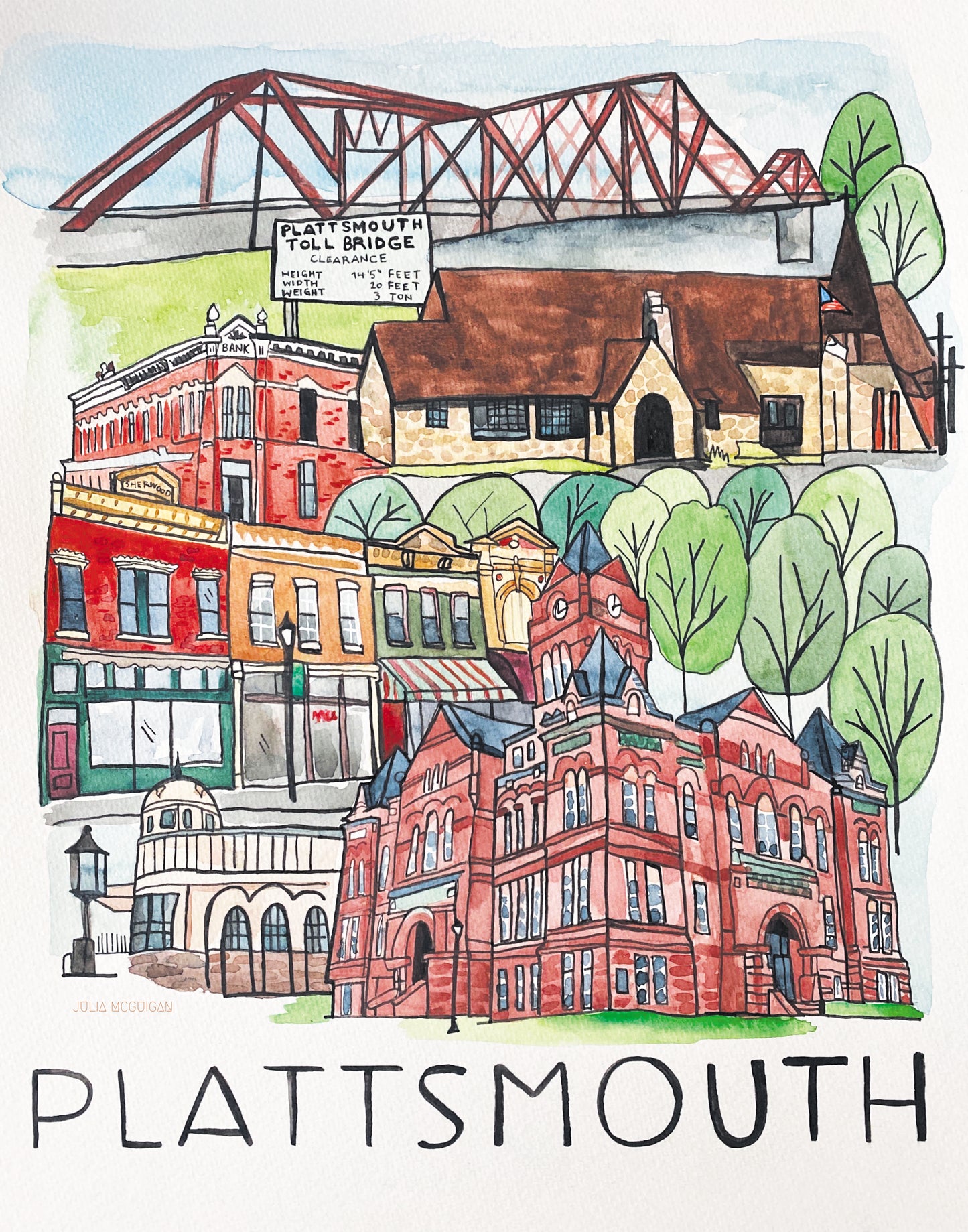 Plattsmouth Print