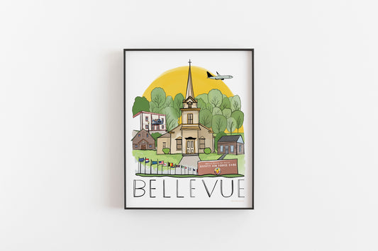 Bellevue Print
