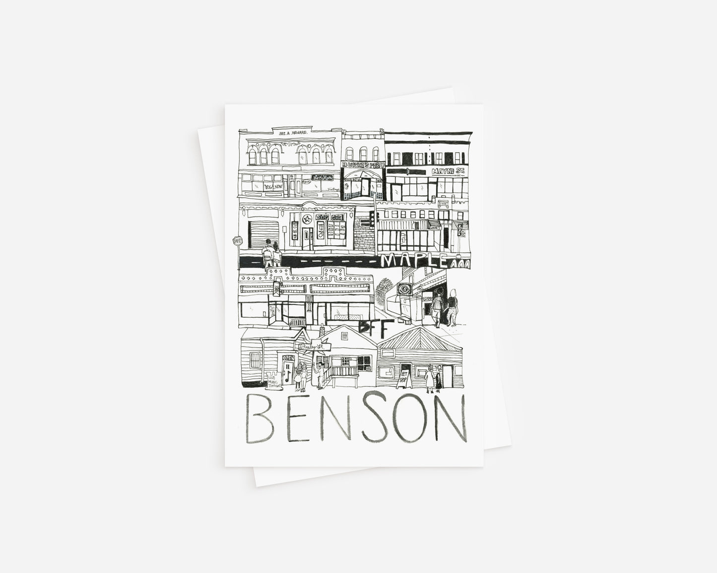 Benson Greeting Card