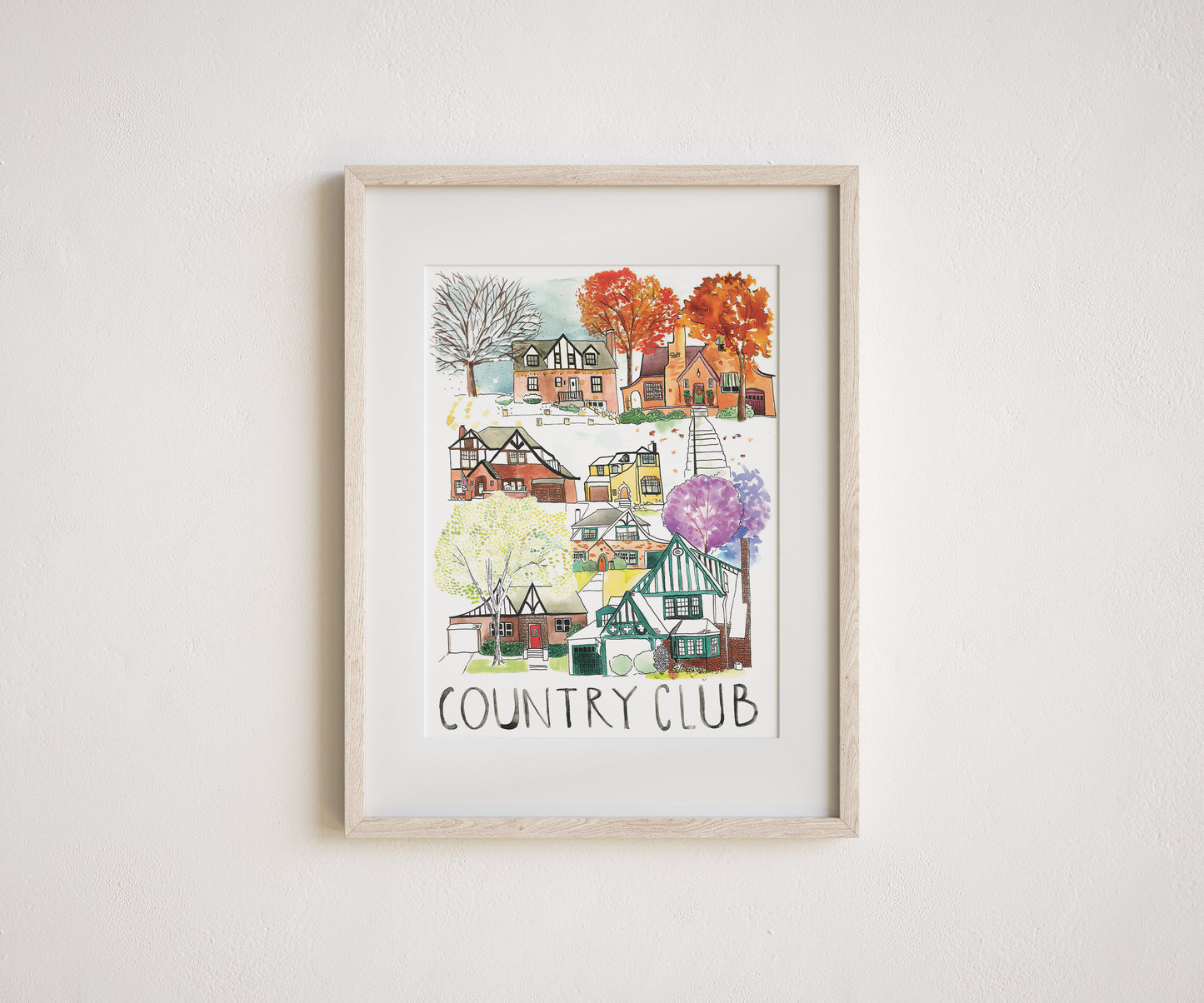 Country Club Print