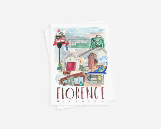 Florence Greeting Card