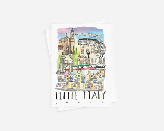Little Italy Greeting Card
