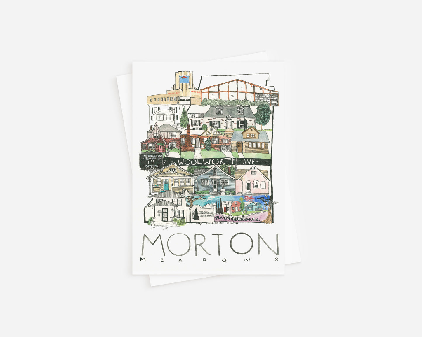 Morton Meadows Greeting Card