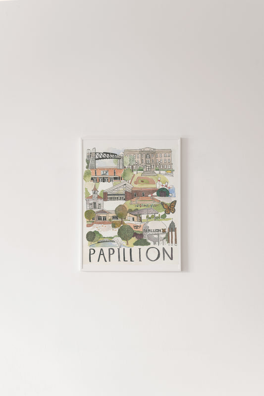Papillion Print