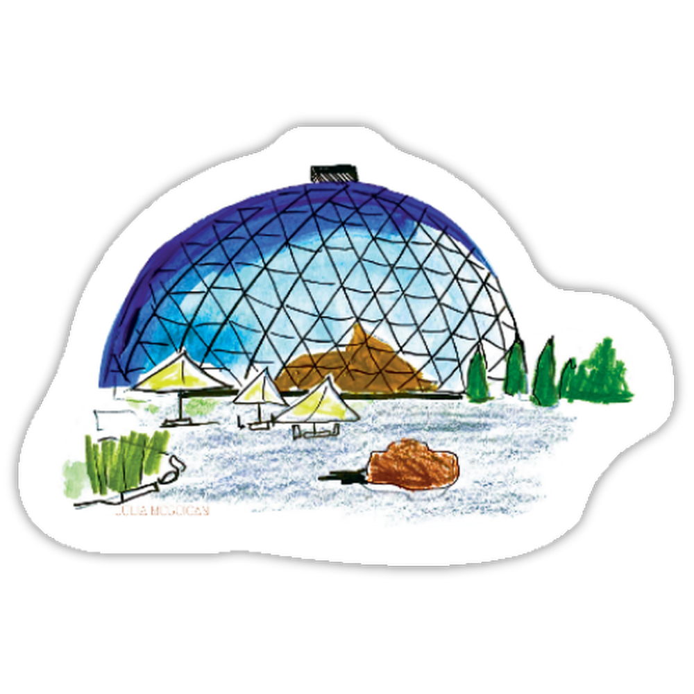 Desert Dome Sticker